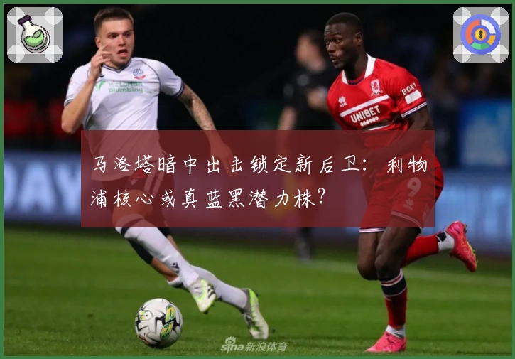 马洛塔暗中出击锁定新后卫：利物浦核心或真蓝黑潜力株？